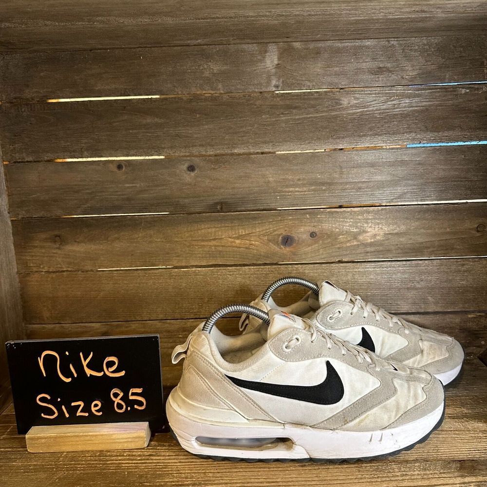 Womens Nike Air Max Dawn Ivory Athletic Casual Shoes Sneakers Size 8.5 M GUC